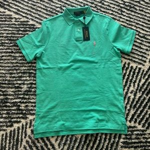 PASTA GREEN POLO TSHIRT MENS